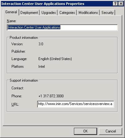 1. From the domain controller, use Active Directory Users and Computers to select and open the base installation package you created in the Create and deploy a base installation package section.