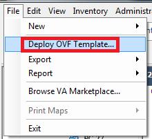 4 Master Pod Configuration 4.1 Deploying Virtual Machine OVF/OVA Files Deploy on your host server the pod virtual machine OVF/OVA files you have downloaded. 1.