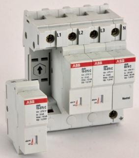 Main causes of transient overvoltages The solution: ABB OVR Surge Protective Device Range