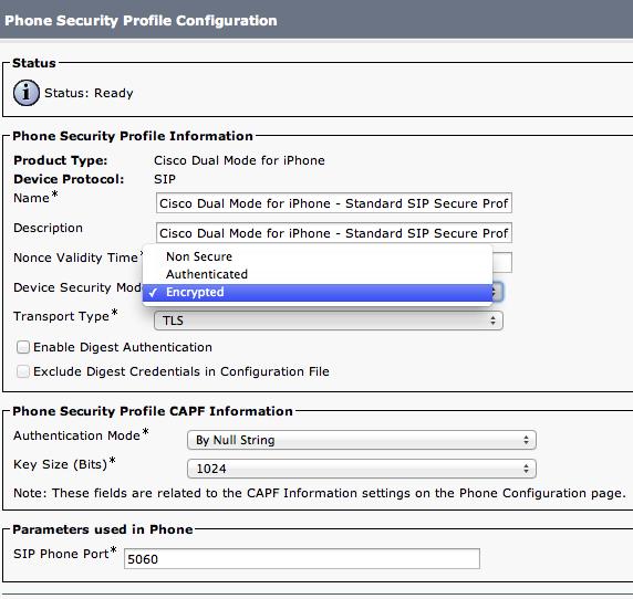 SIP over TLS & srtp to Secure Audio & Video Security enhancement for Cisco Jabber on mobile