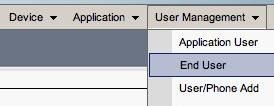 assignment in End User Configuration Owner