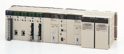 CP1H-X with pulse outputs for 4 axes. The CP1H-Y with 1-MHz pulse I/O. The CP1H-XA with built-in analog I/O.