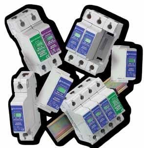 SPM Series Plug-in Surge Protection The SPM series of modular surge protection devices provides protection of equipment connected to incoming low voltage AC power supplies against the damaging