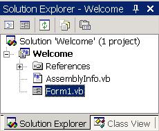 Introducing the Visual Studio.NET IDE Tutorial 2 29 tion Explorer window is empty; there are no files to display.