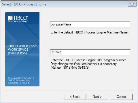 12 Chapter 2 Installing TIBCO iprocess Workspace (Windows) Table 3 Installed Components Component EAI Plug-ins Description Check the EAI Plug-ins checkbox to install the available iprocess Workspace