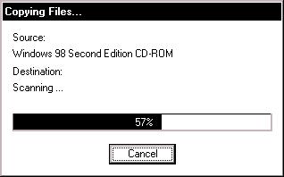 Next, insert the Windows operating system CD into the CD-ROM Drive (Figure 7). Click OK. Figure 7.