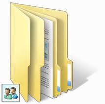 kesemua fail dan sub folder yang releven dalam directory C (My Documents) ataupun directory D ataupun E