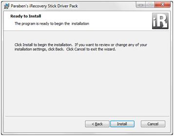 When installation is finished, click Finish on the last page of the Driver Pack installation wizard. 12.