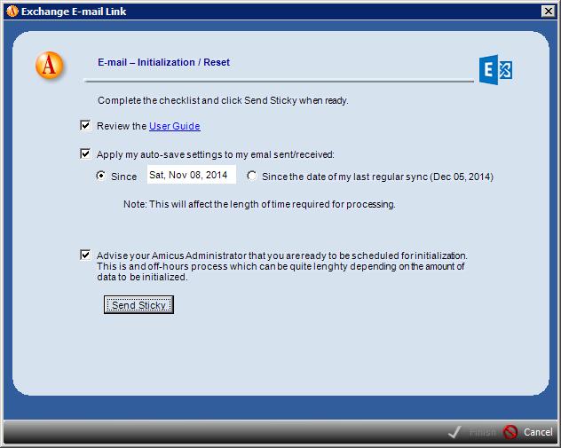 Click Begin Process. You may see an Advanced Security for Outlook prompt. Select the Allow Access action and the Always Perform This Action For This File option.