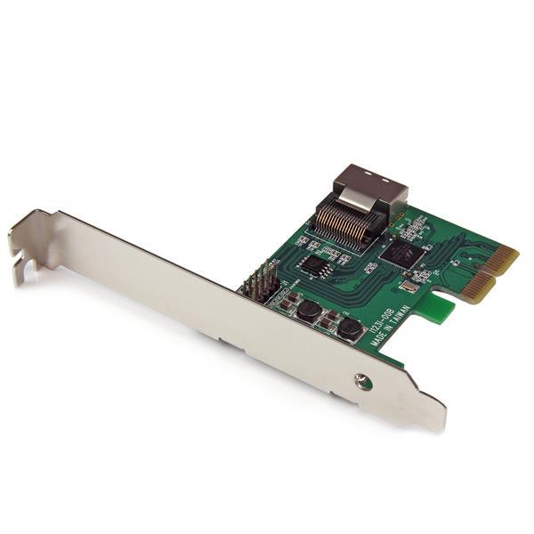 PCI Express SATA III RAID Controller Card with Mini-SAS Connector (SFF-8087) - HyperDuo SSD Tiering Product ID: PEXSAT34SFF The PEXSAT34SFF PCI Express 2.