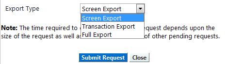 Document Search Export When you perform a document search you may want to export the results for further reporting and analysis.