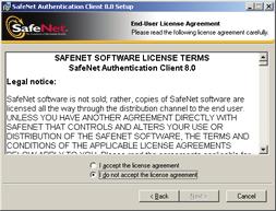 34 The End User License Agreement is displayed. 9.