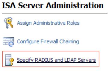 The Microsoft ISA server must be a valid RADIUS client within your RADIUS server.