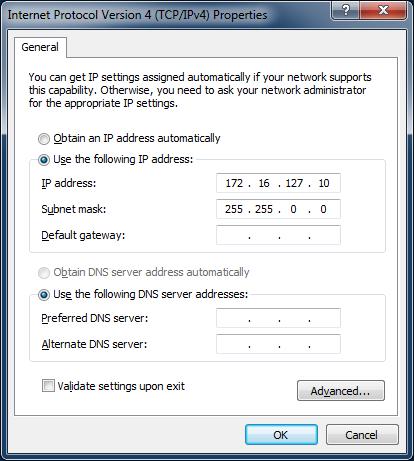 (3)The Local Area Connection Properties Dialog Box is displayed. Select Internet Protocol Version 4 (TCP/IPv4), and click Properties.