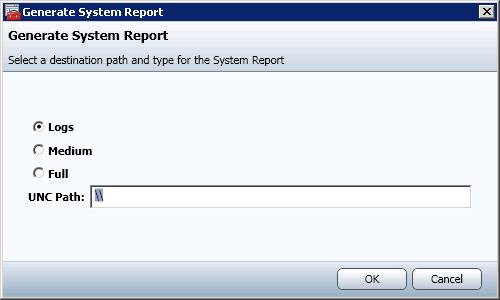 VMware Mirage Administrator's Guide 3. Select one of the following options: Logs: this only generates a report of the basic logs for this client.