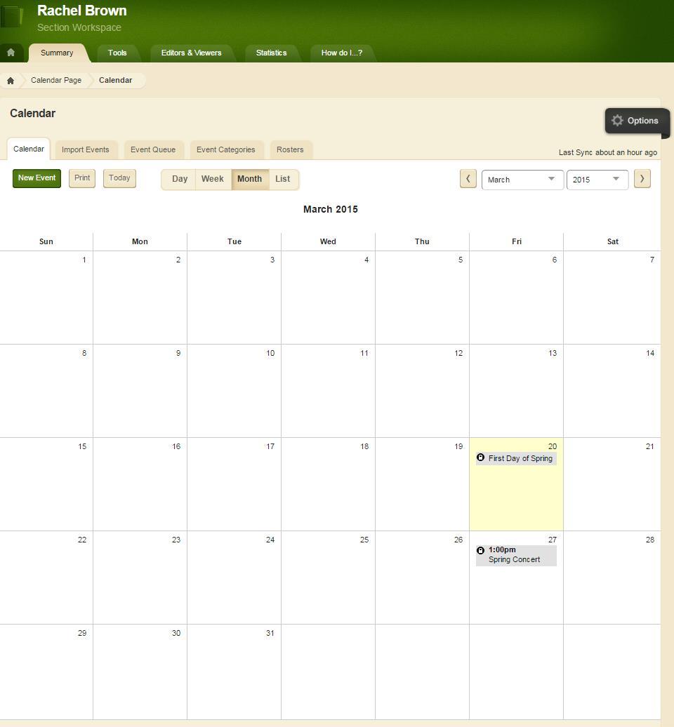 Blackboard Web Community Manager Google Calendar Integration Introduction Google Calendar Integration allows you to sync a public Google Calendar with a Calendar App.