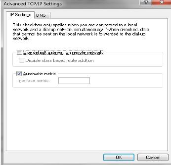 If the VPN remote virtual pool configured in the V7610 GW (as shown in the following screen shot) is same