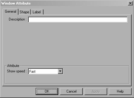 3. Fill in the blanks of the Fast Window and Window Selection dialog The Fast Window dialog has the settings for the button