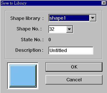 2.10 Add a shape to the library Draw the graphics by using the drawing