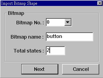 Enter the path to the *.BMP file or click the browse button to select it with the familiar file selection dialog.