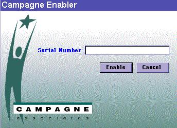 Enable Your Programs When first installed, the Campagne Data Facility is set up for demonstration only.