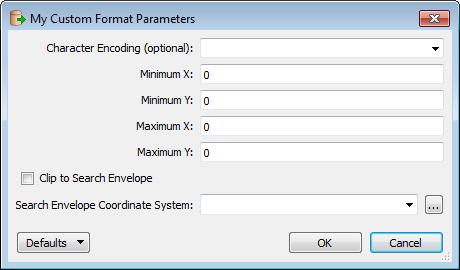 Using a Custom Format as a Source Format You can use the Custom Format as a Source Format when you're performing either a Quick Import or creating a new Import Tool: Select your custom format as a