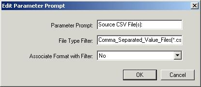 Change the File Type Filter to match the.mex extension. Be sure to set the Associate Format with Filter textbox to Yes. This will allow you to directly read all files with the.