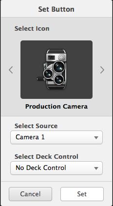 Editing Pushbuttons Select the Settings button, then select Edit Buttons and click the pushbutton you wish to edit.