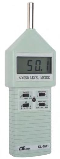LASERCD SOUND LEVEL METER LUTRON DIGITAL MEASUREMENT This unit is designed to meet IEC651 type 2 testing standards.