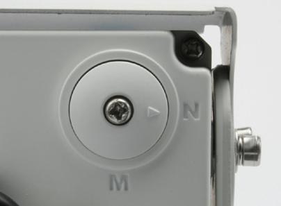 Camera Mirror (M) / Normal (N) adjustment For mirror function - Turn arrow to M. For normal function - Turn arrow to N. Camera Harness: Pin No.