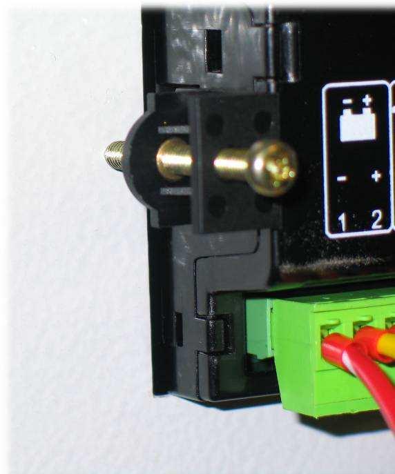 Specification 3.13.2 FIXING CLIPS Supplied fixing clips hold the module into the panel fascia.