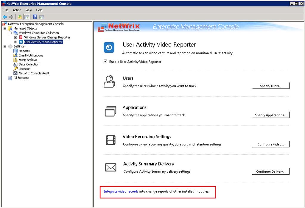 Figure 65: User Activity Video Reporter Page 3.