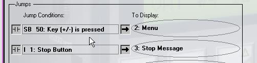 On the HMI toolbar, click the Clear Display icon. 2. Open the Clear Display menu.