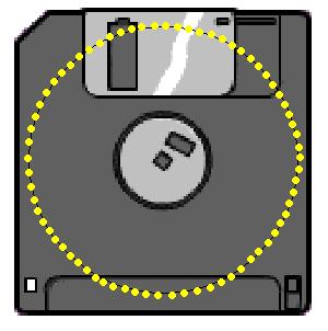 Floppy Disc Drives Retractable Metal Sleeve.