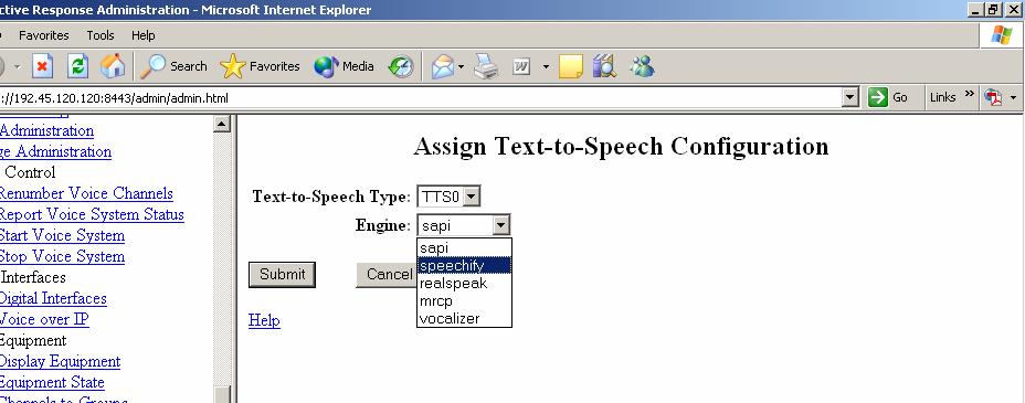 Click on the Assign New Text-to-Speech Type button shown below. Step 5.