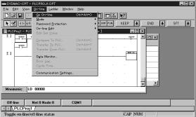 SYSMAC-CPT Support Software 4-1 PROGRAM Mode The CPM2C program isn t executed in PROGRAM mode. Use PROGRAM mode to create and edit the program, clear memory, or check the program for errors.