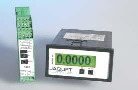 JAQUET SYSTEMS JAQUET T00 series JAQUET Dualtach T500 - CHANNEL TACHOMETERS Single channel tachometers, with or without display; 0/.