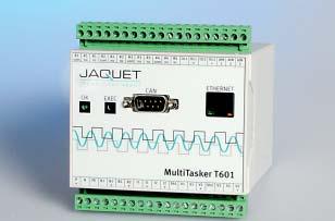 JAQUET MultiTasker T600 JAQUET Display D DUAL CHANNEL MULTI- FUNCTION TACHOMETERS Analog input Parameter sets Analog outputs (current / voltage) Relays Open collector outputs Sensor supply