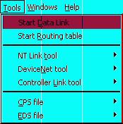 4-3 Manually Setting Data Links 4-3-4 Creating Data Link Tables Offline 4-3-4 Creating Data Link Tables Offline First create manually set data link tables offline.