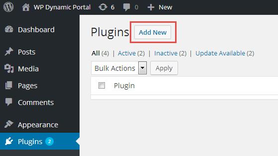 WordPress Manual Plug-in installation To start with the