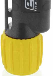 The 3AA eled flashlight is equipped with special eleds and also features revolutionary CPO and TRS technology.