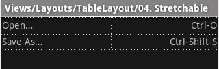 Other Layouts RelativeLayout Specify elements relative to parent or