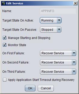 Administrator's Guide - SolarWinds Failover Engine Edit a Service To change the options of a protected service, select the service listed in the pane and perform the following steps: Procedure 1.