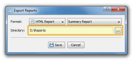 For example, let's assume that we need to save duplicate files search reports for the last 10 years with each report showing duplicate files and the duplicate disk space for all files that were
