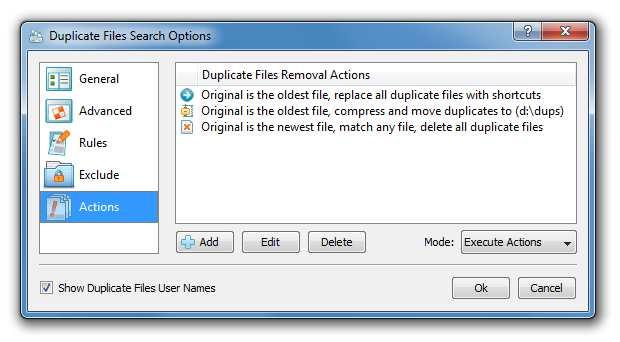 3.14 Rule-Based Duplicate Files Removal Actions DupScout Ultimate provides power computer users and IT professionals with the ability to define multiple, rule-based duplicate files removal actions