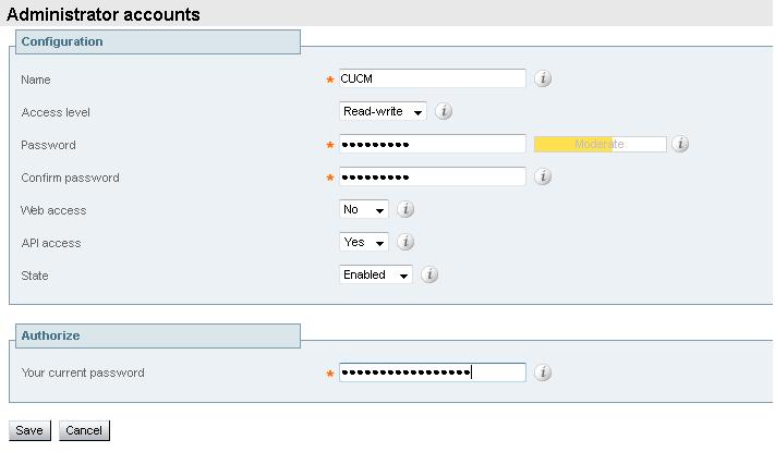 Configuring the TelePresence Conductor 5. Click Save. Task 15: Changing the system settings 1. Go to System > DNS. 2.