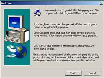 bin file, and the program to install the upgrade application is an.exe file named Upgrade 210. Their icons will appear on your desktop. 3.