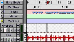 Recording an Audio Track To record a track: 1 Record enable the desired track and assign an input to it. Set the input levels appropriately.