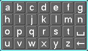 INPUT METHOD In the input box, choose numbers, symbols or uppercase and lowercase