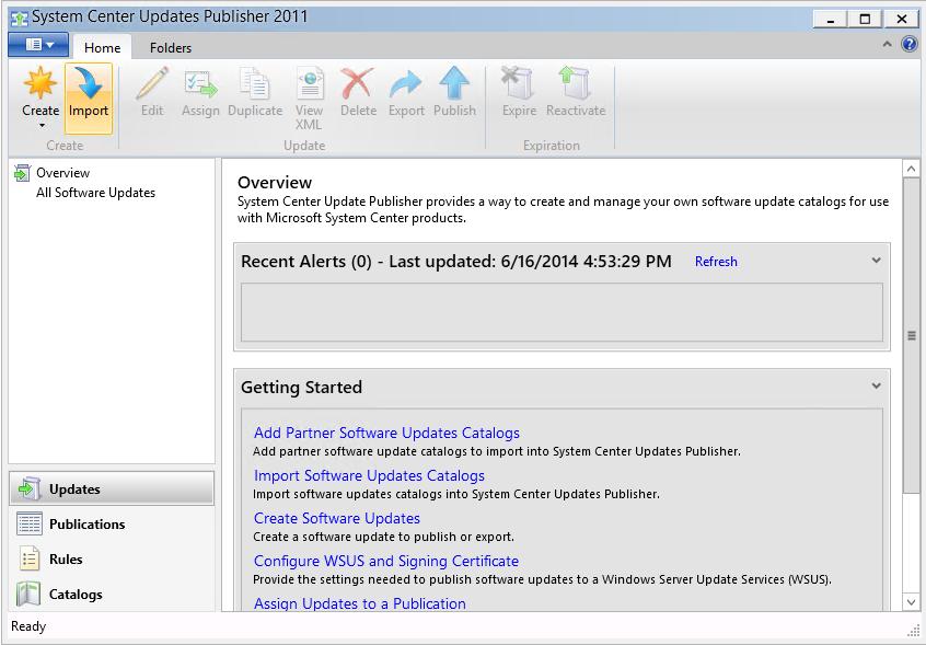 SCUP 2011 is now installed and configured. We will go over importing our catalog into SCUP 2011 in the next guide.